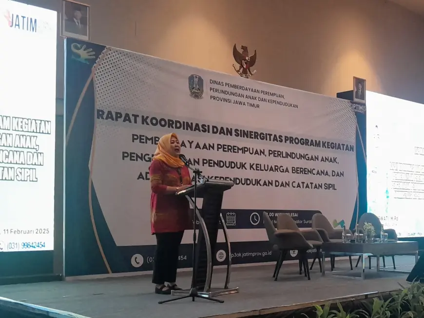 Percepatan UPTD PPA hingga Pencegahan Perkawinan Anak, Ini 7 Prioritas DP3AK Jatim 2025