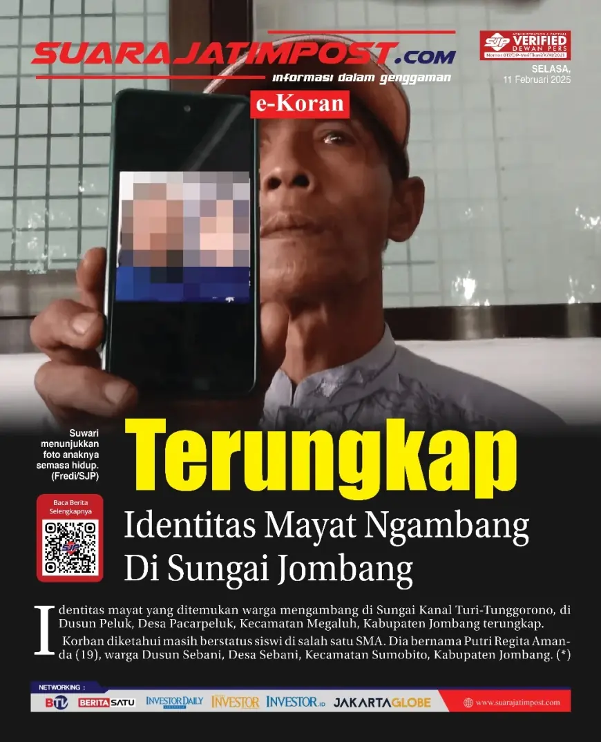 eKoran, Edisi Selasa, 11 Februari 2025