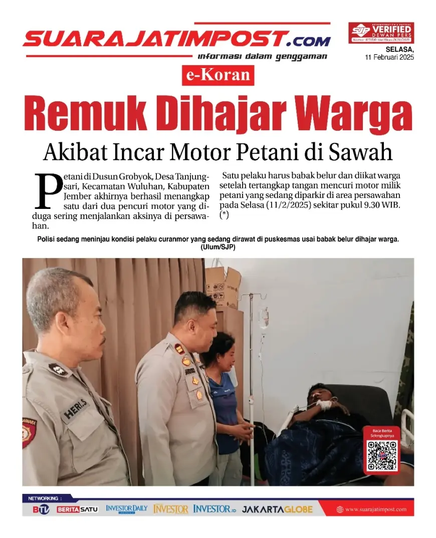 eKoran, Edisi Selasa, 11 Februari 2025