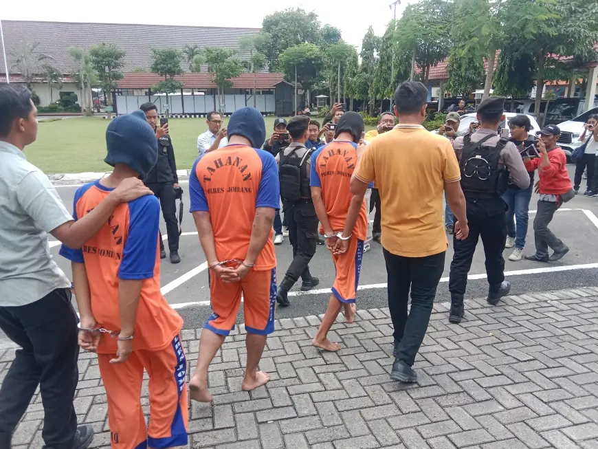 Polisi Amankan Tiga Pelaku Pembunuhan Siswi SMA di Jombang, Aktor Utama Pacar Medsos Korban