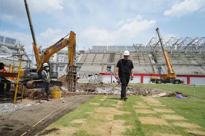 Mas Dhito Instruksikan Dinas Perkim Lanjutkan Pembangunan GDJ Tahun ini