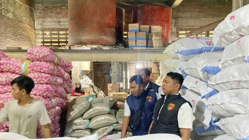 Satgas Pangan Polres Nganjuk Pastikan Ketersediaan dan Harga Bahan Pokok Jelang Ramadan