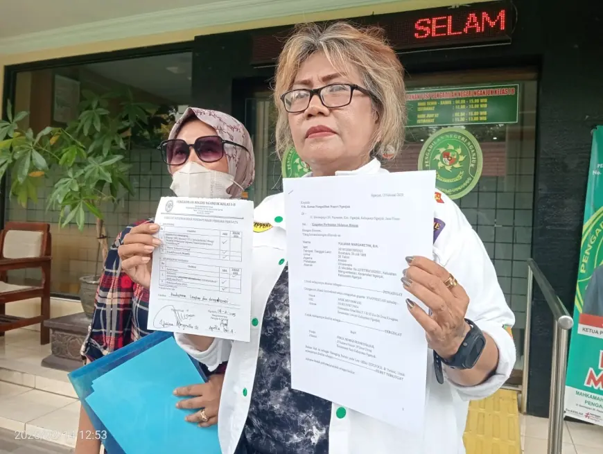 Tak Terima Dituduh Jadi Pelaku Penipuan, Ketua SLJ Nganjuk Layangkan Gugatan ke Pengadilan Negeri