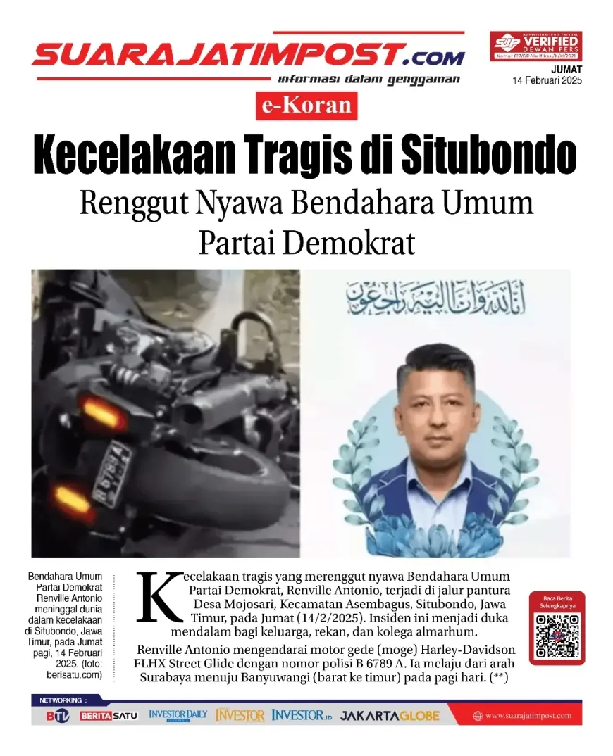 eKoran, Edisi Jumat, 14 Februari 2025