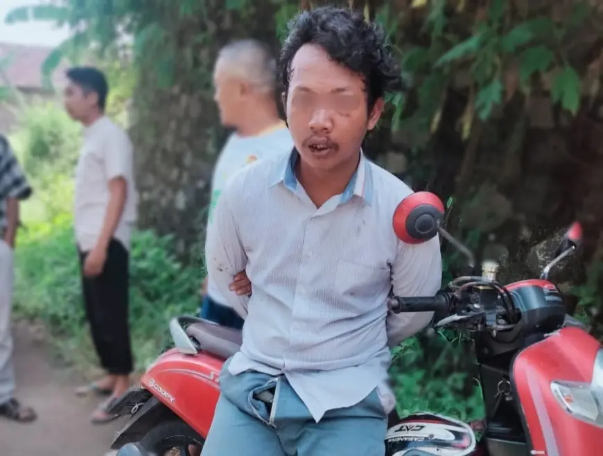 Penculik Anak di Mojokerto Dihajar Warga Sebelum Dicokok Polisi