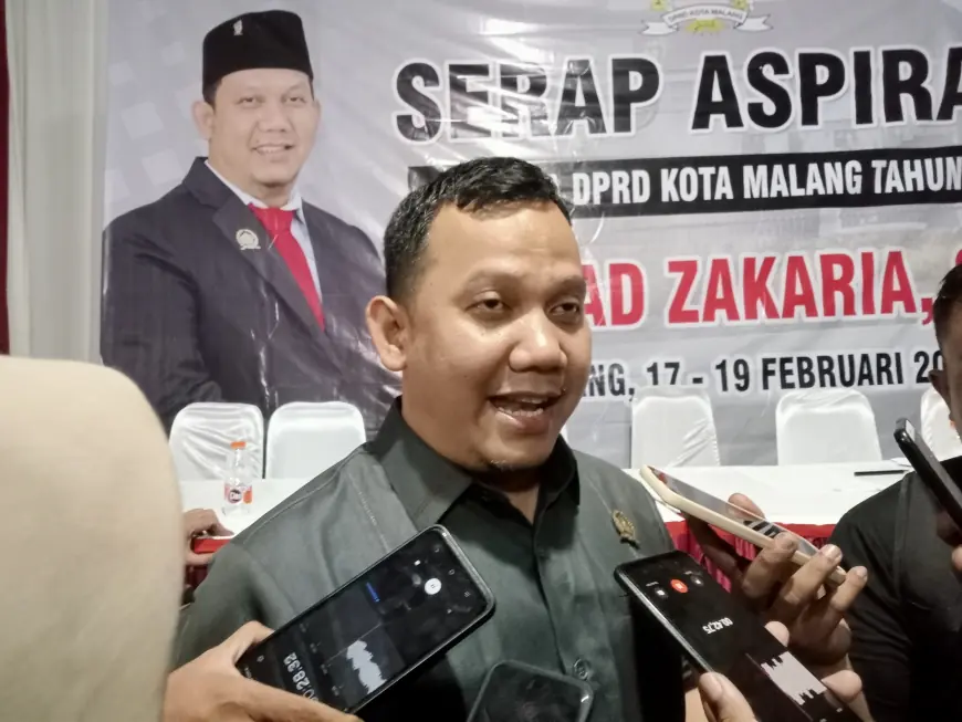 Anggota Komisi B DPRD Kota Malang, Achmad Zakaria Tanggapi Soal Revitalisasi Pasar Besar