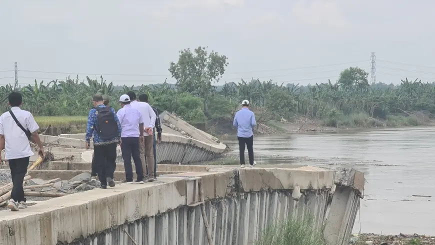 Inspeksi Tanggul Senilai Rp 40 Miliar, DPRD Bojonegoro: Pembangunan Jauh dari Harapan