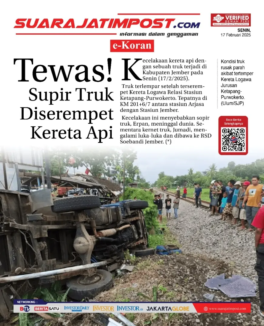eKoran, Edisi Senin, 17 Februari 2025