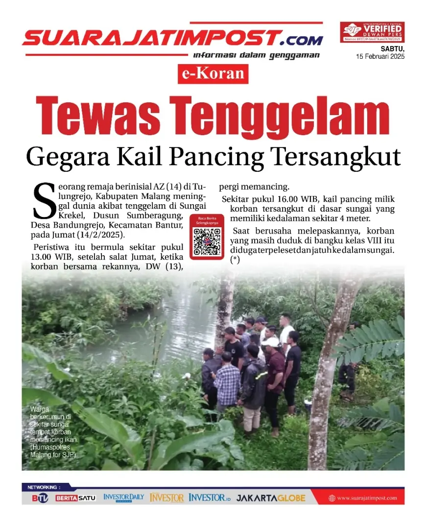 eKoran, Edisi Sabtu, 15 Februari 2025