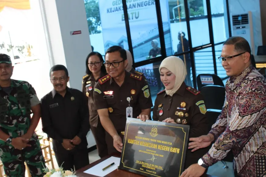 Kantor Kejaksaan Kota Batu Diresmikan, Telan Anggaran Total Rp 13,47 Miliar