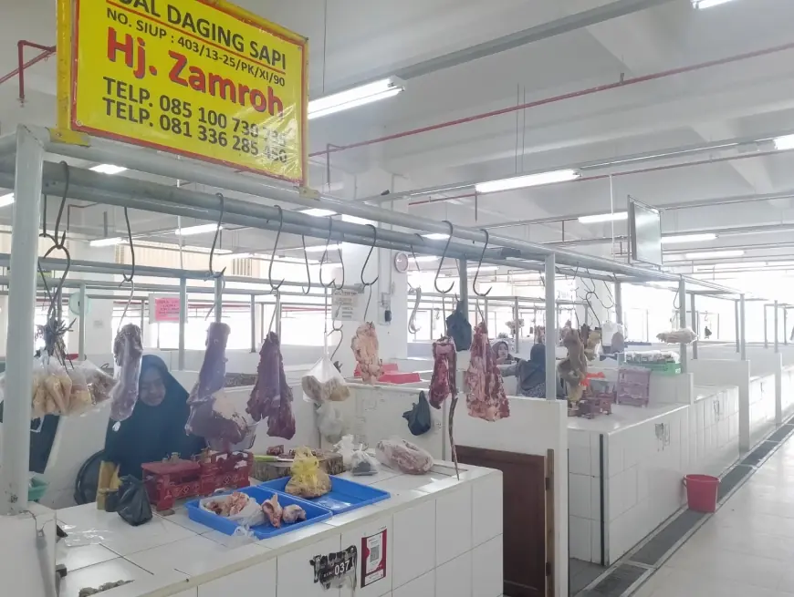 Harga Daging di Pasar Among Tani Kota Batu Naik Jelang Ramadan, Pedagang: Permintaan Masih Stabil