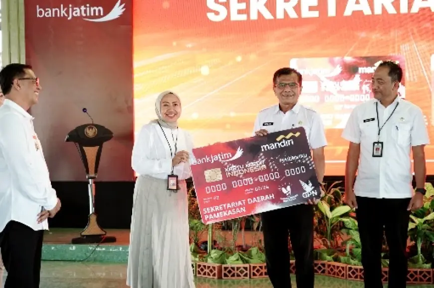 Bank Jatim Resmi Luncurkan KKI, Dorong Elektronifikasi Transaksi Pemda di Pamekasan