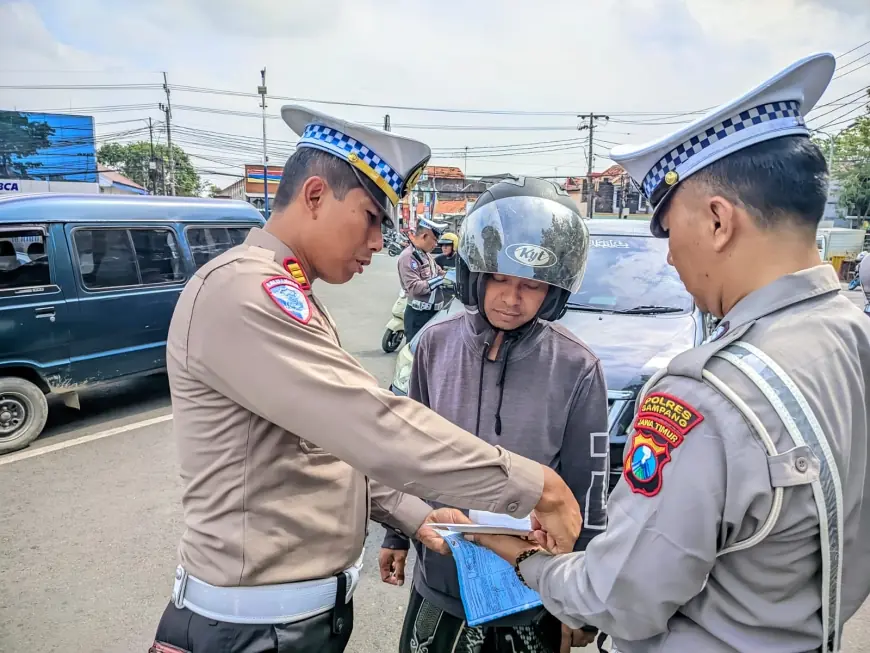 Puluhan Kendaraan di Sampang Terjaring Operasi Semeru 2025