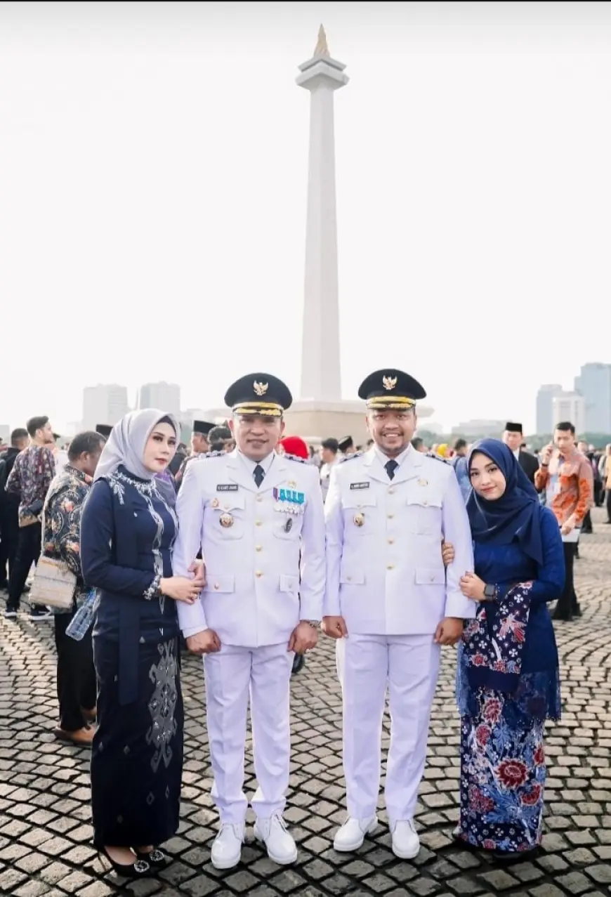 Dilantik Presiden Prabowo Subianto, Bupati dan Wakil Bupati Sampang Komitment Majukan Pembangunan