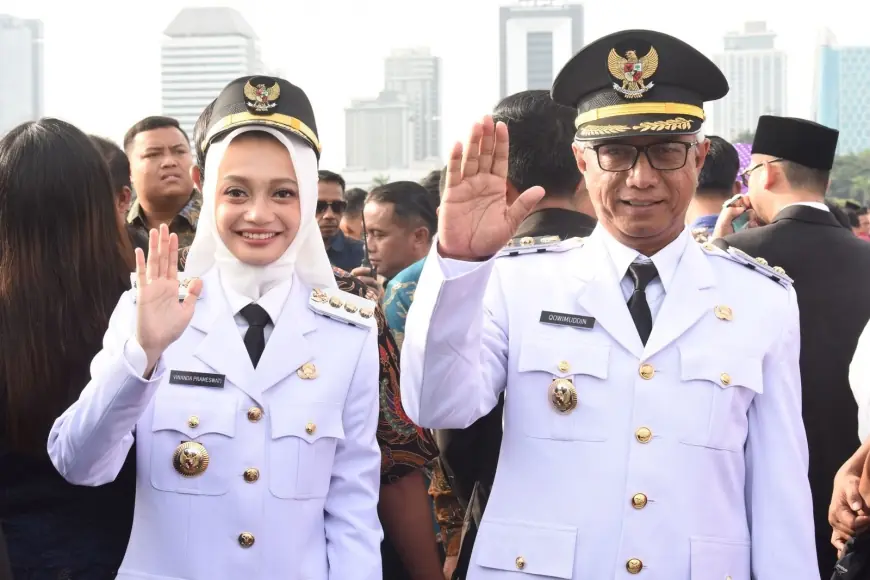 Resmi Dilantik Presiden, Wali Kota Termuda Vinanda Prameswati Prioritaskan Dunia Pendidikan