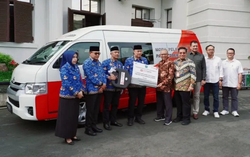 Bank Jatim Salurkan Mobil Layanan Pajak Keliling Tingkatkan Kepatuhan Warga Bayar Pajak di Kota Malang