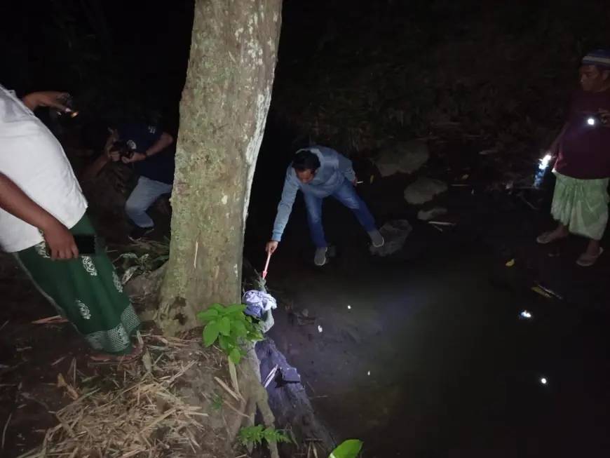 Seorang Pria di Tegal Pasir Bondowoso Ditemukan Meregang Nyawa di Tepi Sungai