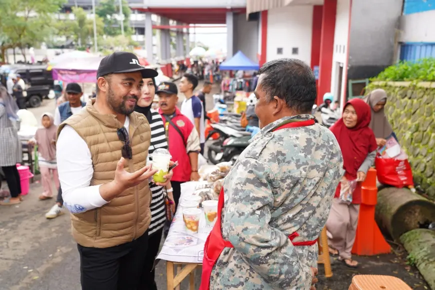 Jelang Ramadan, PLH Kota Batu Fungsikan CFD Jadi Pasar Kaget untuk Dukung UMKM