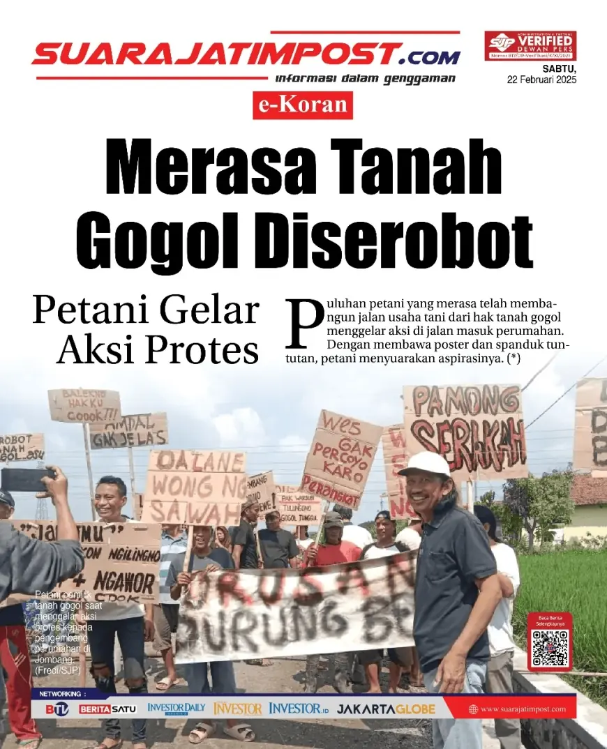 eKoran, Edisi Sabtu, 22 Februari 2025
