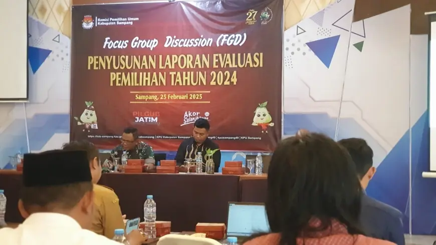 KPU Sampang Evaluasi Pilkada 2024 Melalui FGD