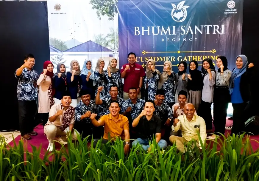 Bhumi Santri Regency Gelar Customer Gathering, Percepat Skema KPR dengan Promo Free Biaya