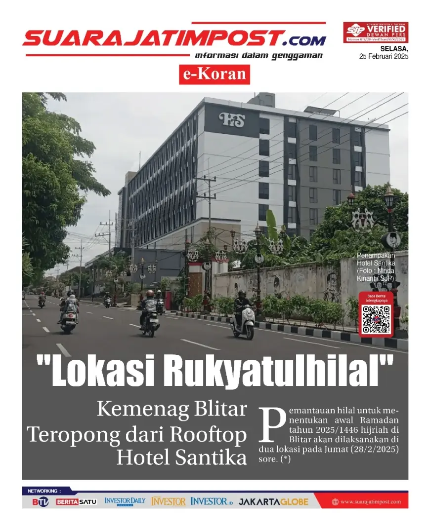 eKoran, Edisi Selasa, 25 Februari 2025