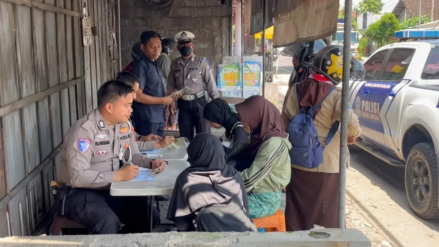 Ribuan Pengendara di Blitar Terjaring Operasi Semeru 2025