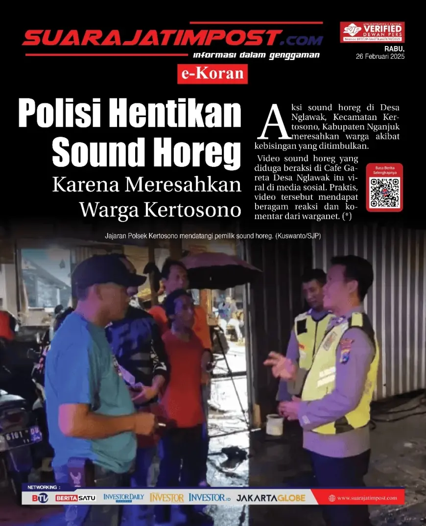eKoran, Edisi Rabu, 26 Februari 2025