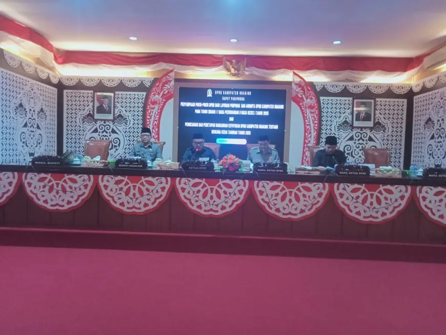 DPRD Nganjuk Gelar Paripurna Penyampaian Pokir dan Penetapan Rencana Kerja Tahun 2026