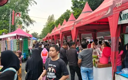 Kenanga Ramadan Street Food Kota Blitar Jadi Surganya Pemburu Takjil