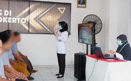 Napi Baru di Mojokerto Diberi Penyuluhan, Antisipasi Penyebaran HIV/Aids di dalam Penjara