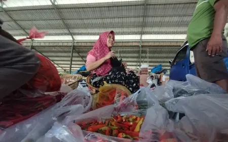 Memasuki Ramadan, Harga Cabai di Pasar Karangploso Malang Melonjak Tajam
