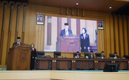 Rapat Paripurna, Bupati Sanusi Sampaikan Visi Misi Wujudkan Kabupaten Malang Makmur Berkelanjutan