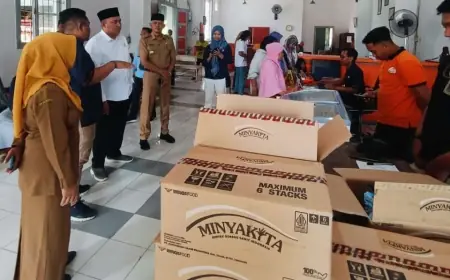 Jaga Ketahanan Pangan selama Ramadan, Bupati Pasuruan Tinjau Bazar di Kantor Pos