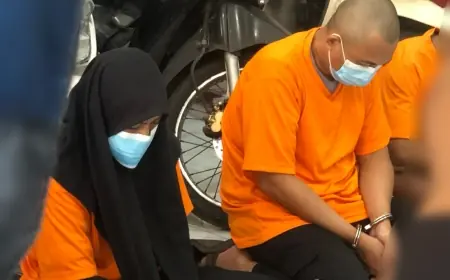 Pasutri di Mojokerto Nekat Curi Motor untuk Beli Narkoba