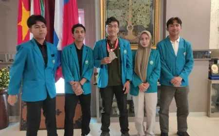 Semakin Moncer, 6 Mahasiswa Unisma Borong Medali di Kejuaraan Taekwondo