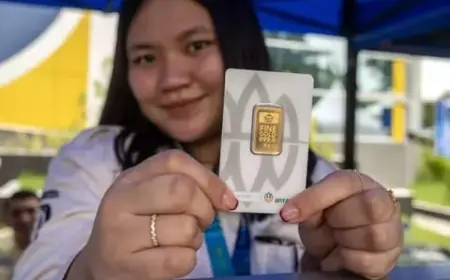 Harga Emas Antam Rp1,709 Juta per Gram, Pecahkan Rekor Tertinggi