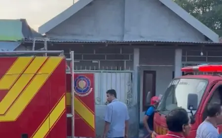 Diduga Korsleting Listrik, Kebakaran Rumah di Sampang Hanguskan Semua Barang