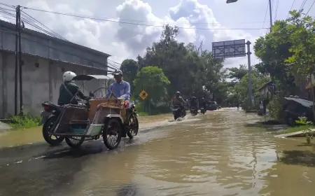 Empat Desa dan Ratusan Keluarga di Sampang Terdampak Banjir