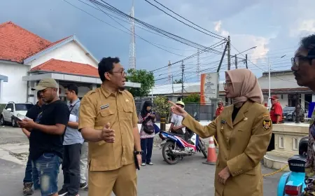 Mbak Vinanda Bakal Beri Wajah Baru Pedestrian di Kawasan Stasiun Kediri
