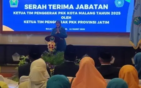 Dilantik Jadi Ketua TP PKK Kota Malang, Hanik Wahyu Hidayat Optimalkan Urban Farming