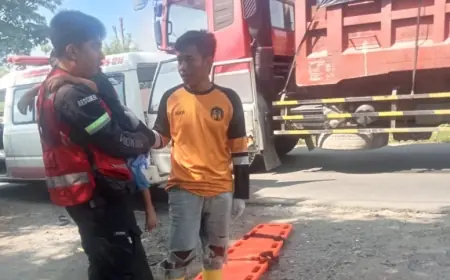 Laka Tragis di Mojokerto, Ibu dan Anak Selamat, Keponakan Tewas