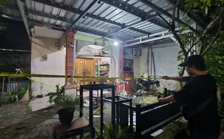 Penampakan Rumah Tempat Merakit Senpi Ilegal di Bojonegoro, Warga Sebut Penghuni Tertutup