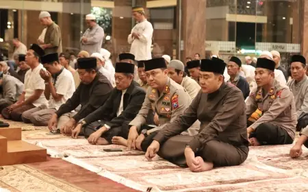 Polres Lamongan Gelar Safari Ramadan dan Tarawih Keliling, Ini Tujuannya