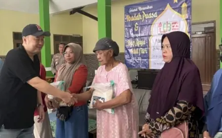 PT BJB Gelontorkan Ribuan Kilogram Beras untuk Warga Kota Probolinggo