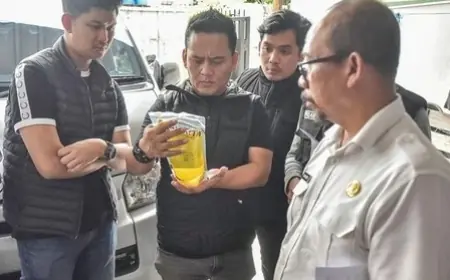 Pemkot Surabaya Temukan Minyakita Kemasan 1 Liter hanya Berisi 960 Ml di Pasar Soponyono