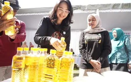Pasar Murah Sepanjang Ramadan, Mbak Cicha: Semoga Bantu Warga Penuhi Kebutuhannya