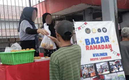 Berjualan dan Berburu Takjil di Dalam Penjara Mojokerto
