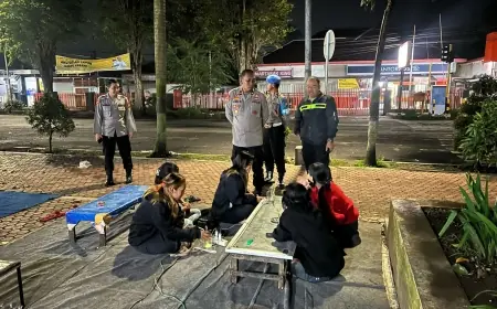 Patroli Malam Selama Ramadan, Jadi Upaya Polres Bondowoso Jaga Kamtibmas