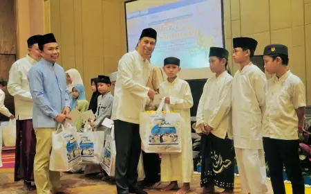 Grand Mercure Malang Mirama Berkolaborasi dengan IKAWIGA dan BRI Peduli Gelar Buka Puasa Bersama 1.500 Anak Yatim dan Duafa